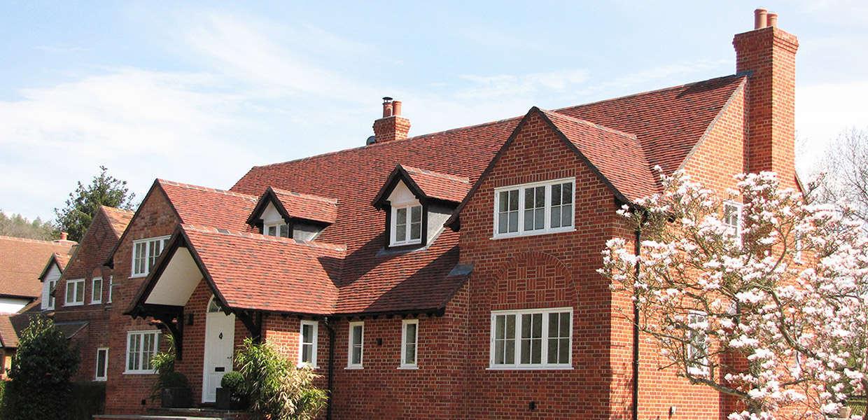 Tudor handmade Roof Tiles | clay roof tiles hand made in UK